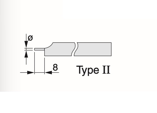 TESA analogt djupmått stålspets typ II