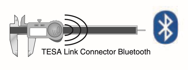 TESA TWIN-CAL digitalt skjutmått 150 mm