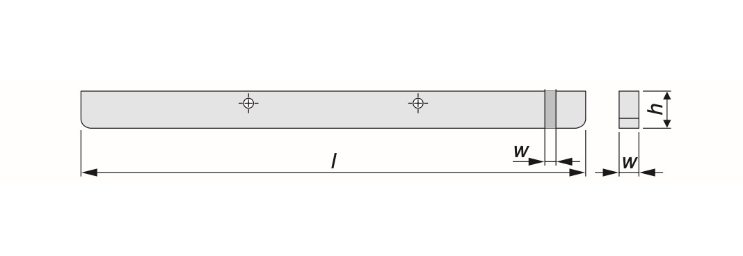TESA avtagbar mätbas 180 mm