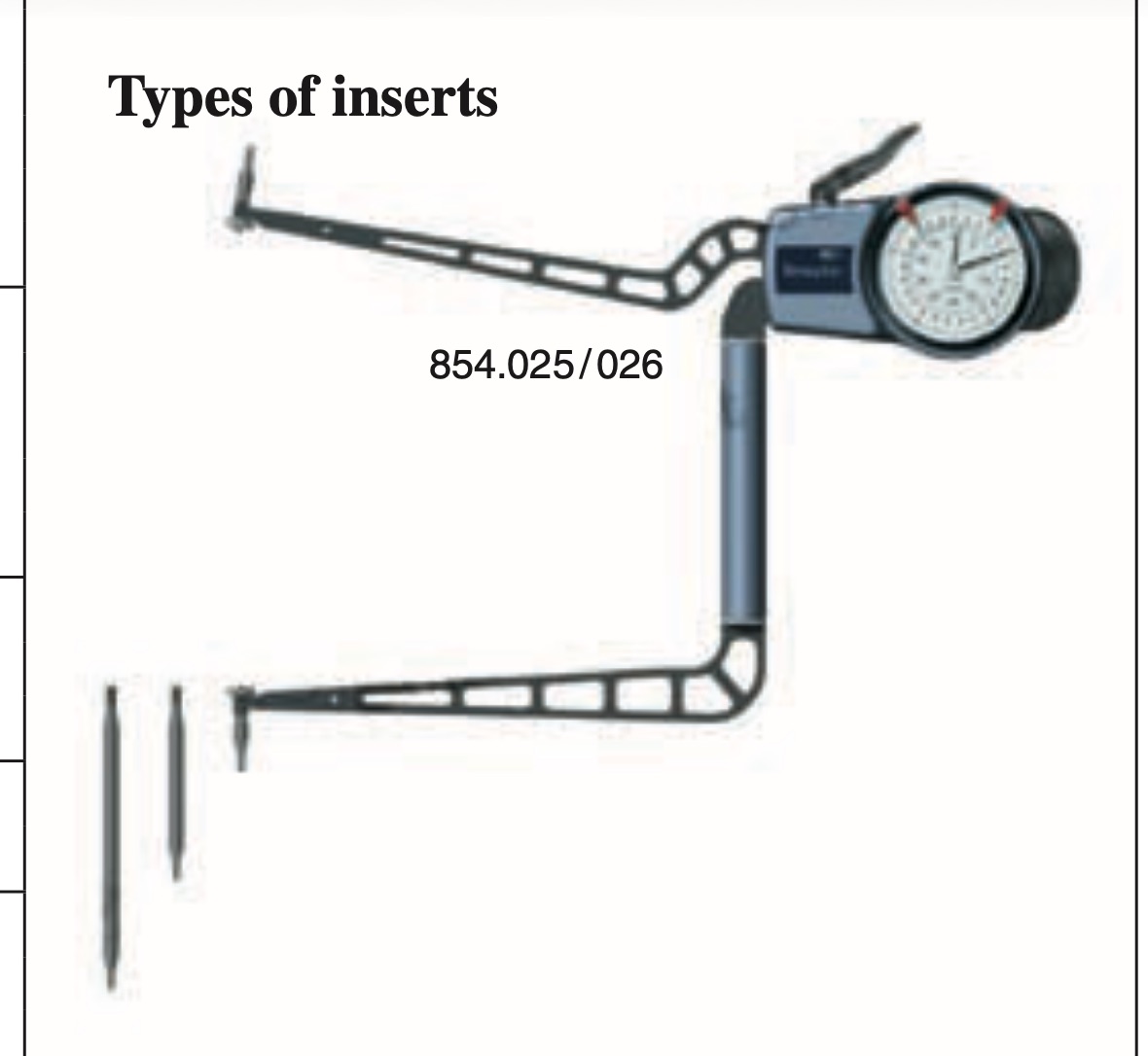 Krœplin invändigt mätinstrument Intertest typ H240