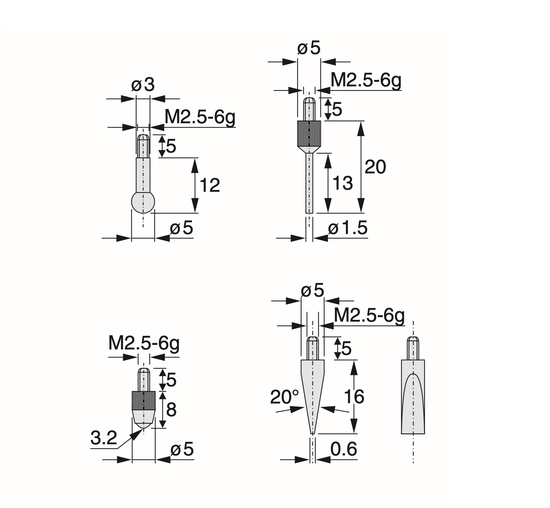 Digitalt djupskjutmått 500/160 mm